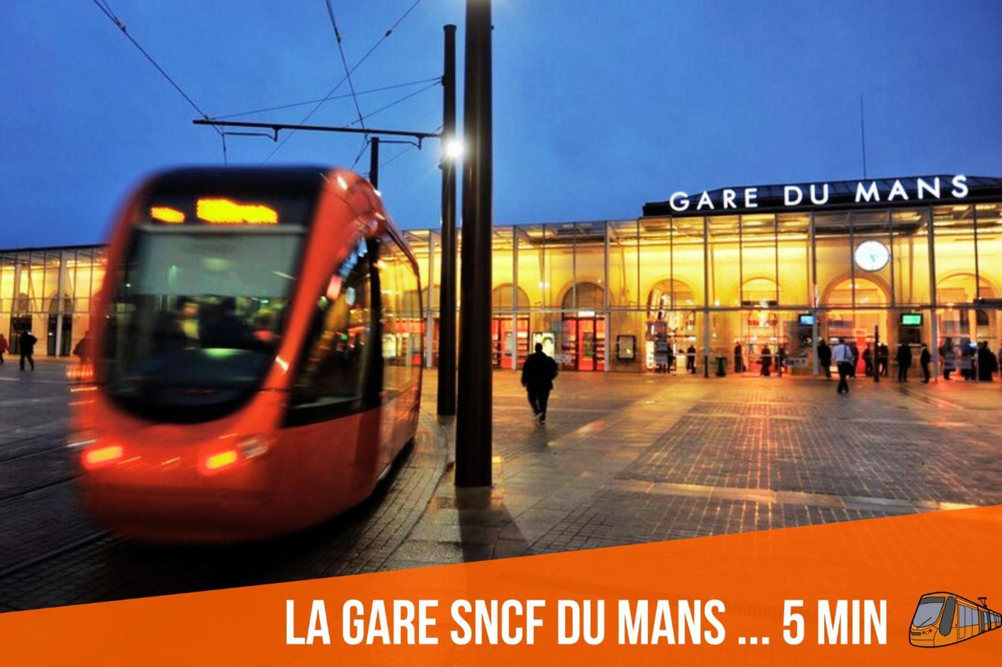 Le Mans City Sweet & Home - Climatise - Netflix - Wifi Fibre - Parking - Proche Circuit Des 24H & Centre-Ville - Accordhebergementconciergerie Buitenkant foto